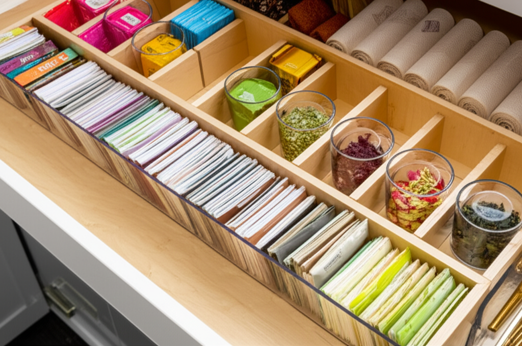 주방 수납 정리함 / 스테인리스